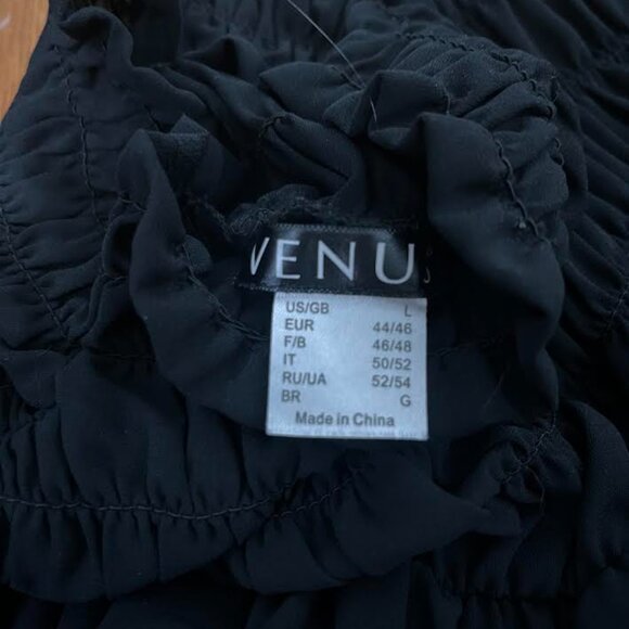 Venus Women's Black Blouse - Picture 3 of 3